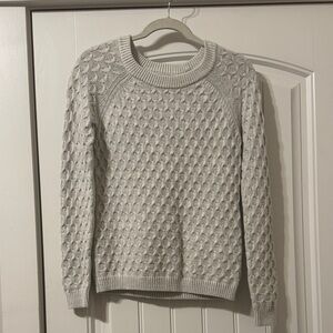 Old Navy Textured Cream Sweater